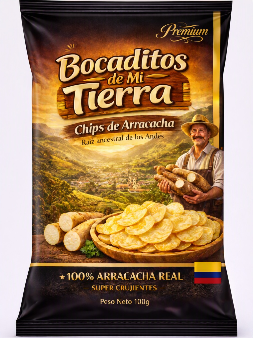 Chips de arracacha 100 g