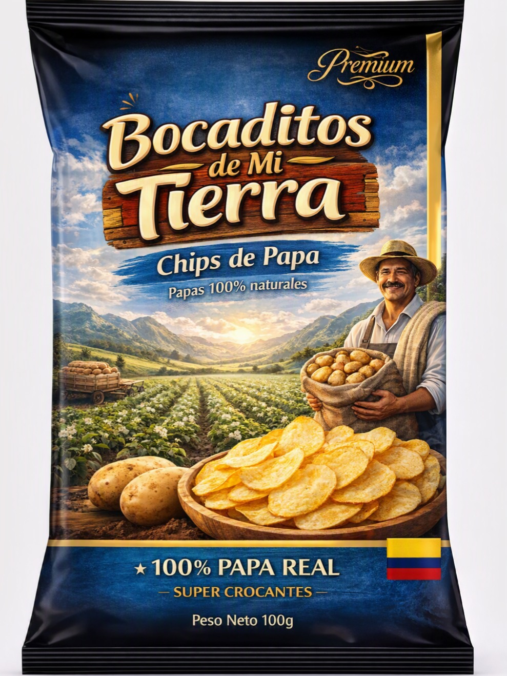 Chips de papa 100 g