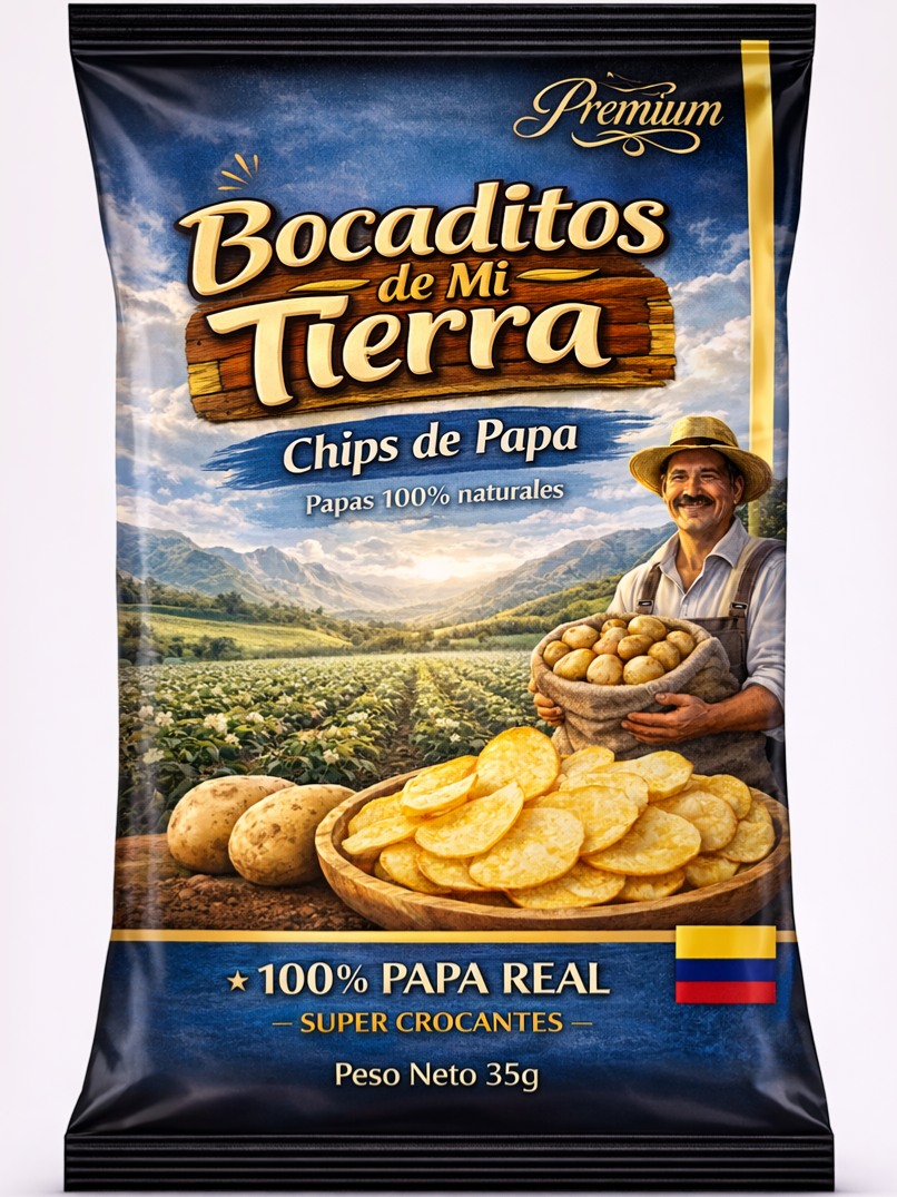 Chips de papa 35 g