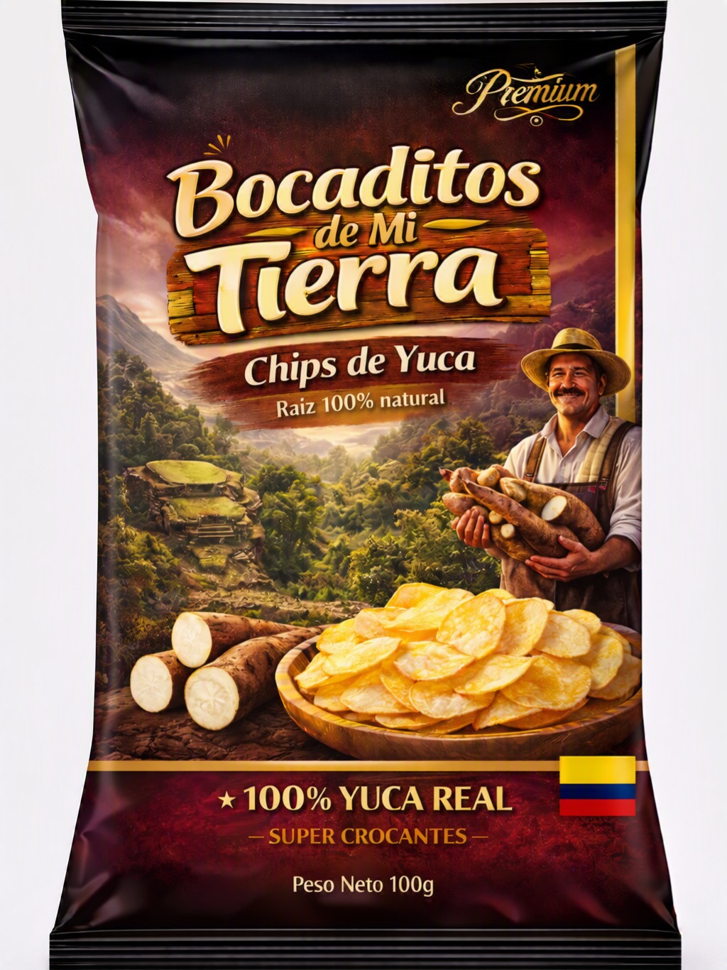 Chips de yuca 100 g