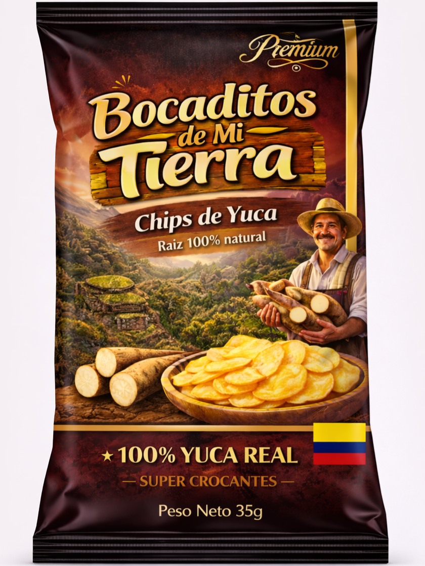 Chips de yuca 35 g