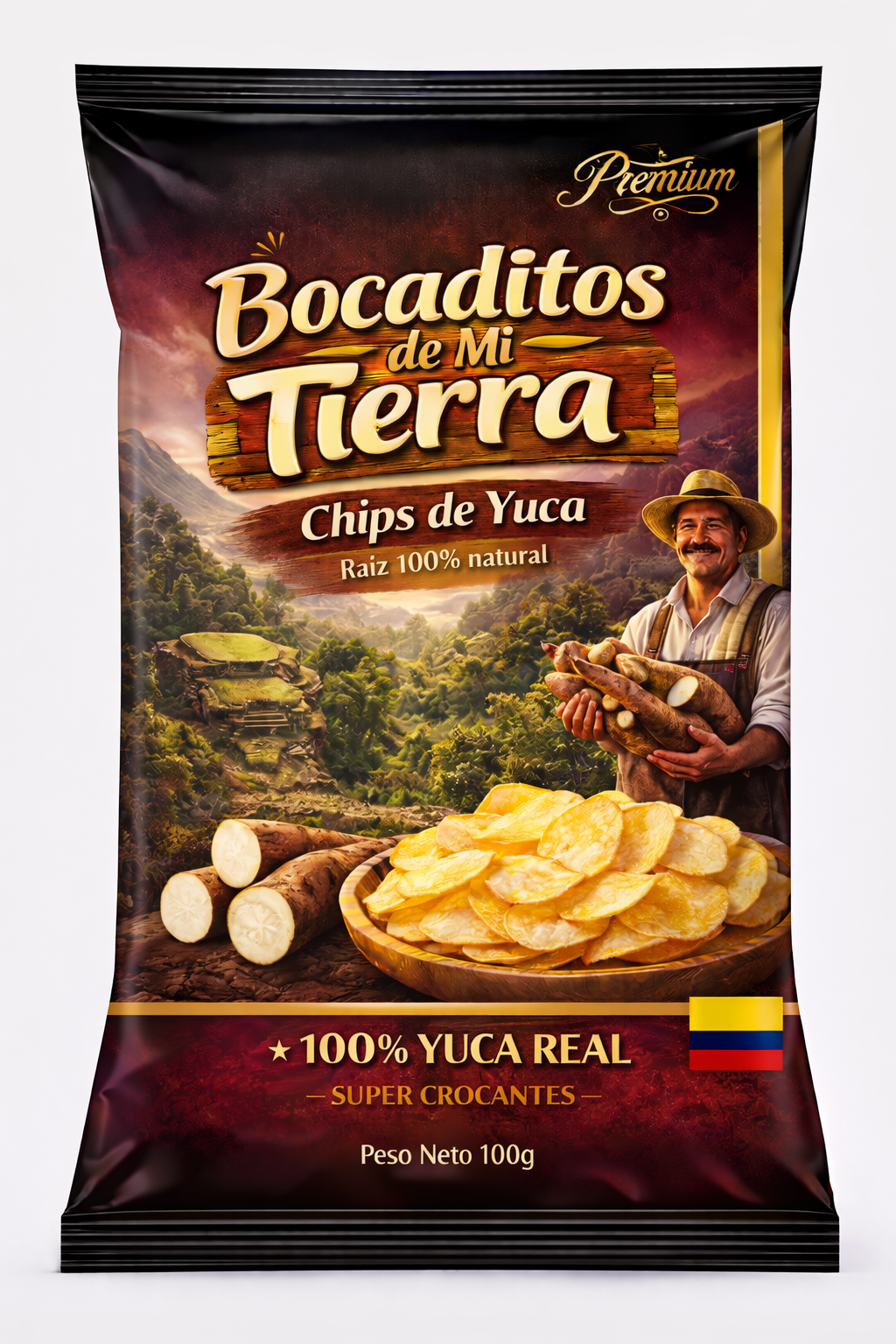 Chips de yuca